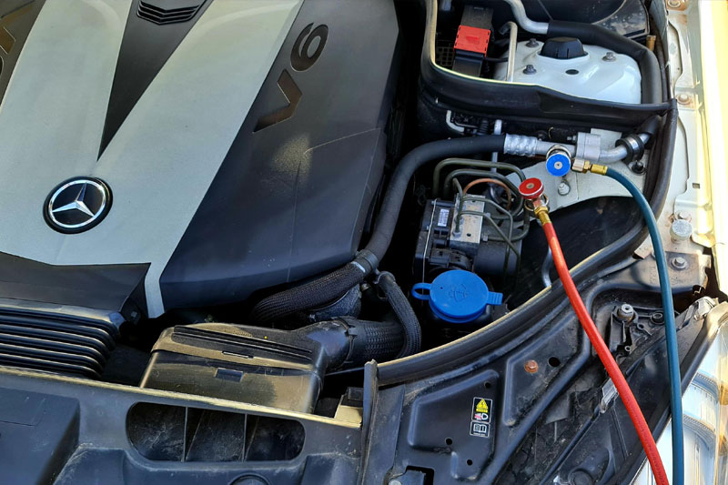 We can re-gas of most air-conditioning systems.<br>Please contact to discuss your requirements.