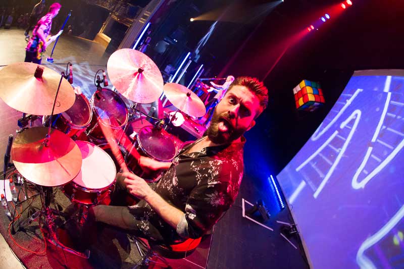 The best licks always come from the drummer!